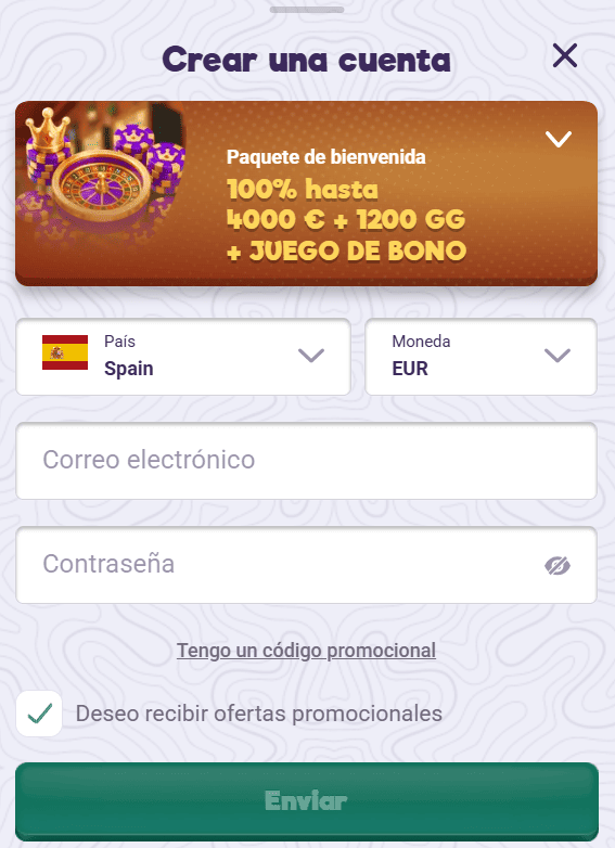 Registro en Safecasino Espana - Tu puerta de acceso al éxito