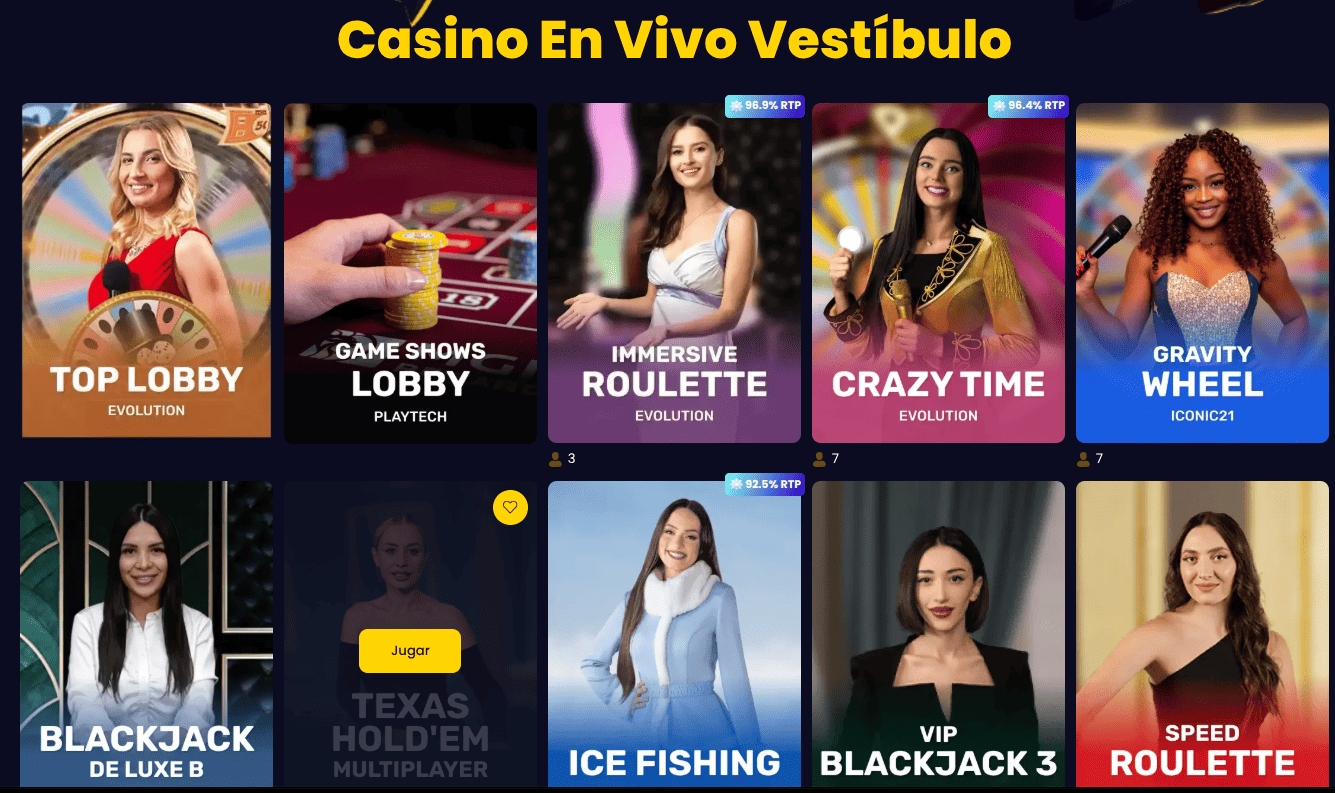 Casino En Vivo Para España Slotsgem