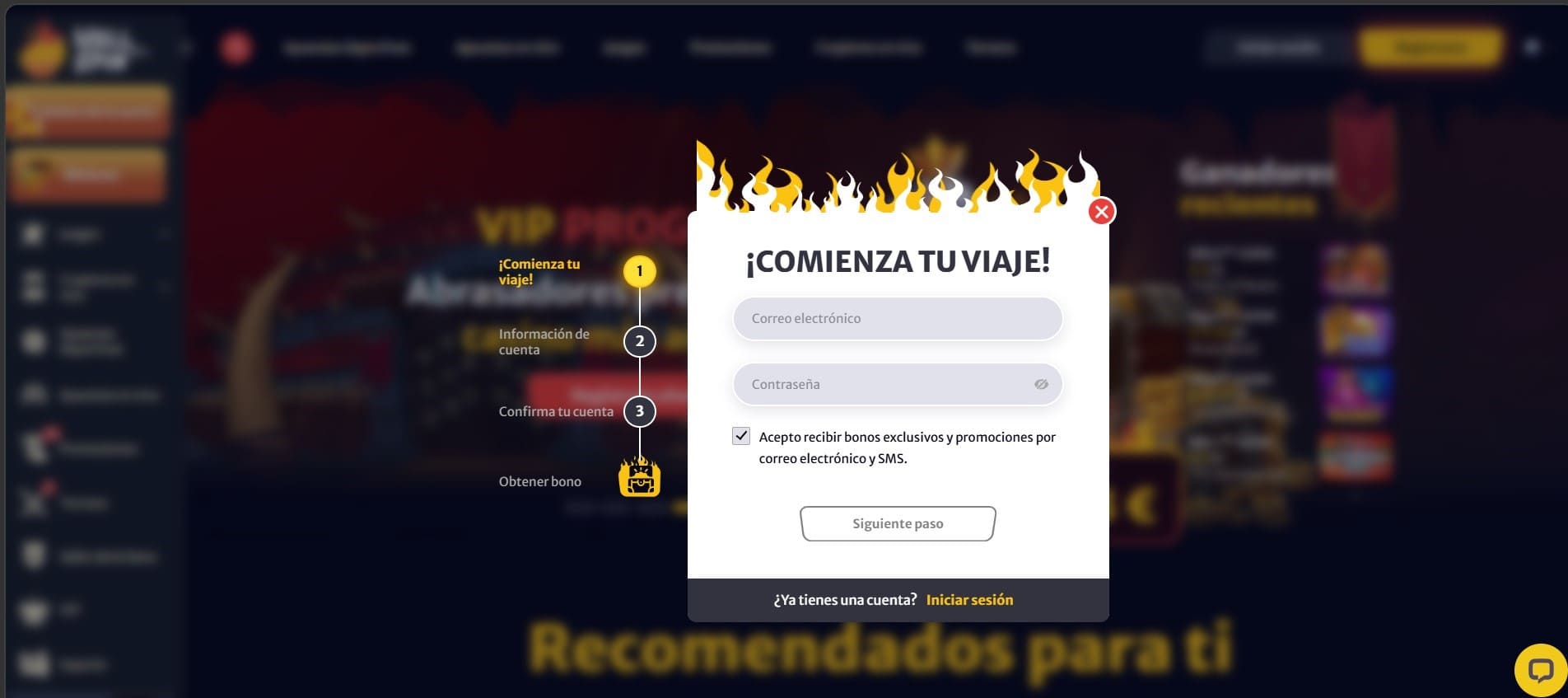Cómo Registrarse en HellSpin España