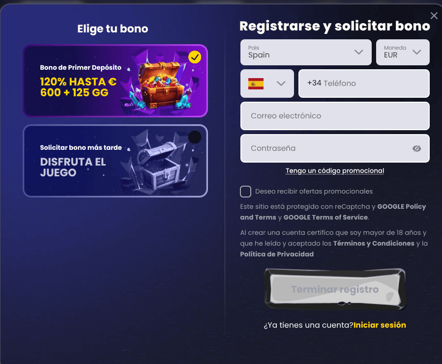 Cómo Registrarse En Slotsgem España